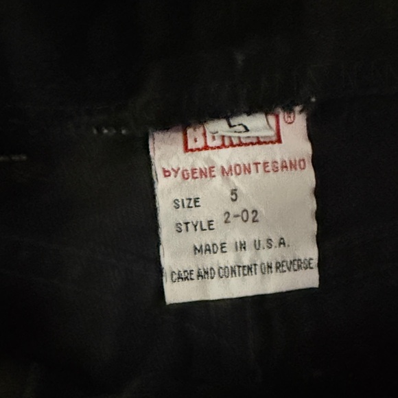 Vintage BONGO Women's High Rise Jeans - Black - Picture 4 of 7